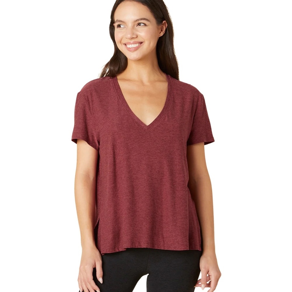 Beyond Yoga Split Up Tee